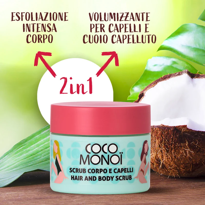 Coco Monoï Hair & Body Scrub 250ml - scrub capelli e cute