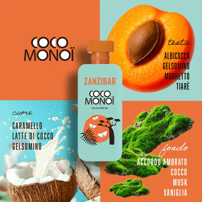 Coco Monoï Zanzibar Eau De Parfum 100ml - profumo