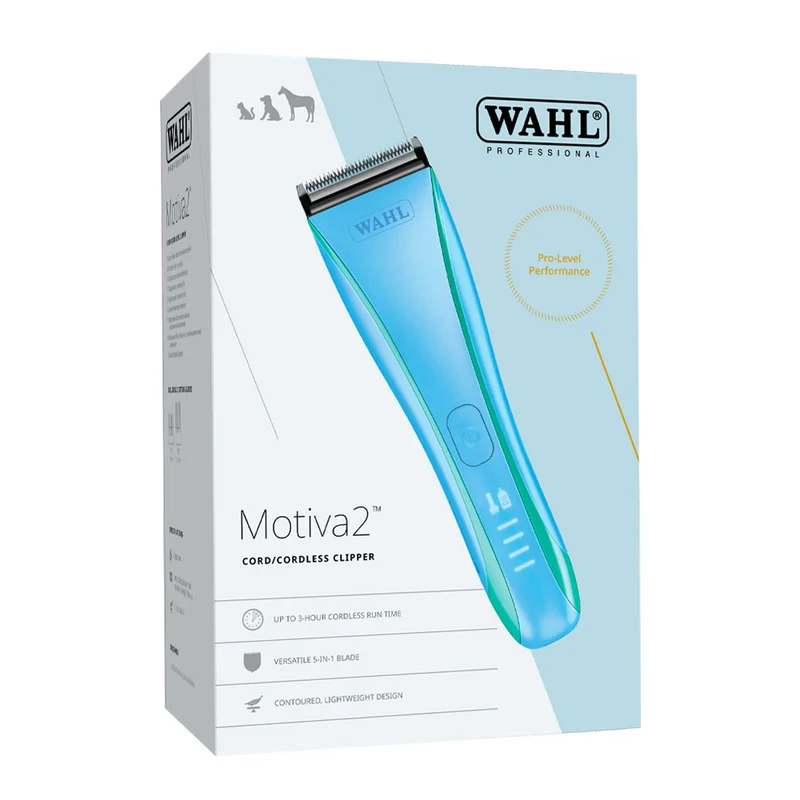 Wahl Pro Pet Motiva2 Blue Ivy - tosatrice per animali domestici