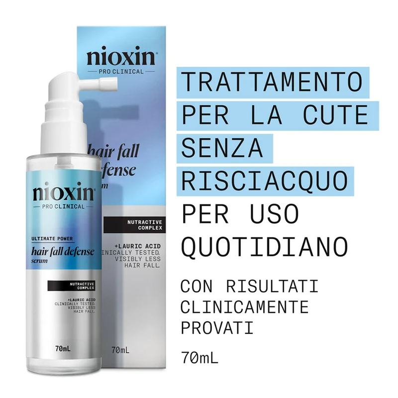 Nioxin Ultimate Power Hair Fall Defense Serum 70ml - siero anticaduta