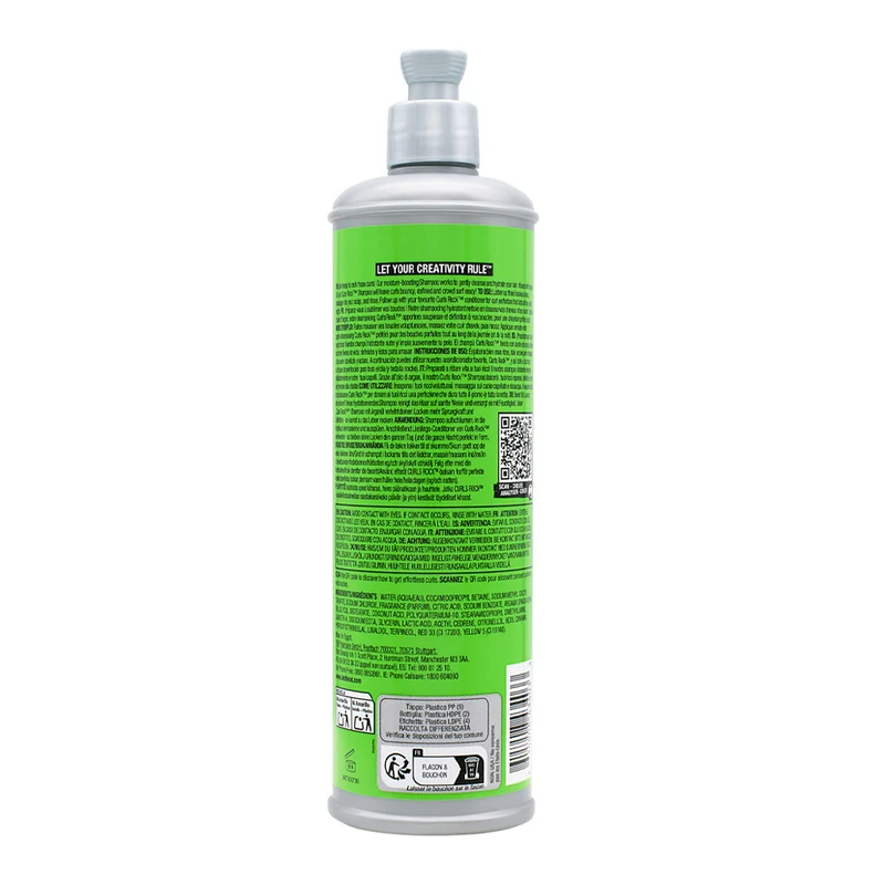 Tigi Bed Head Curls Rock Hydrating Shampoo 400ml - shampoo capelli ricci e mossi