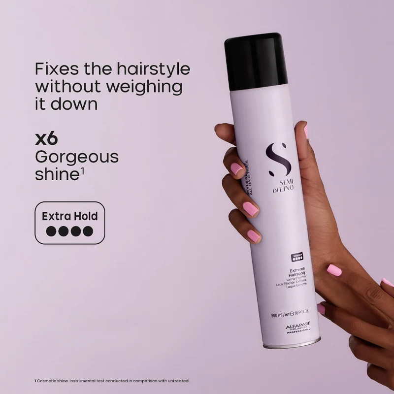 Alfaparf Milano Semi Di Lino Style&Care Extreme Hairspray 500ml - lacca