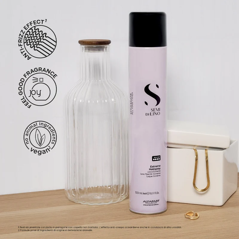 Alfaparf Milano Semi Di Lino Style&Care Extreme Hairspray 500ml - lacca