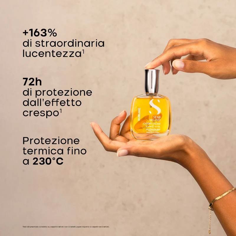 Alfaparf Milano Semi Di Lino Sublime Cristalli Liquidi 50ml - siero illuminante