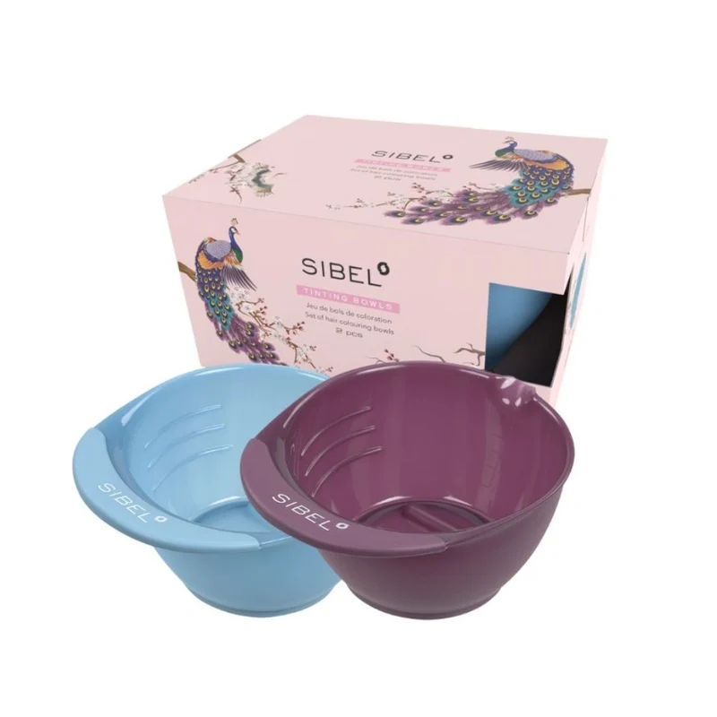 Sibel Set Ciotole colorate per tinta 2 pz