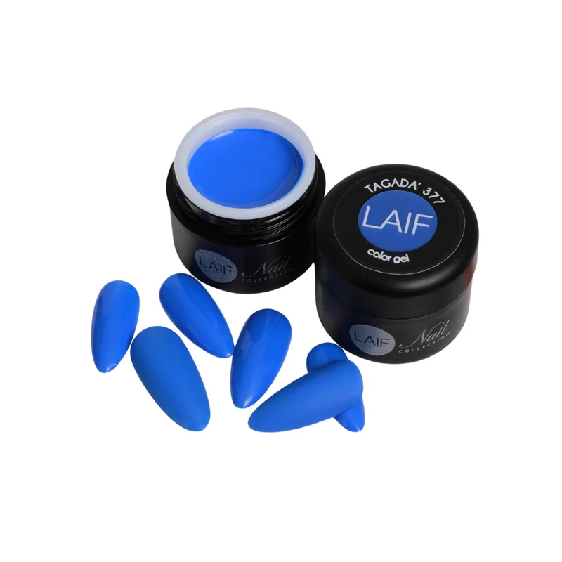 Laif Gel Color Basic CB377 Tagadà – Gel Unghie Blu Brillante 6 ml
