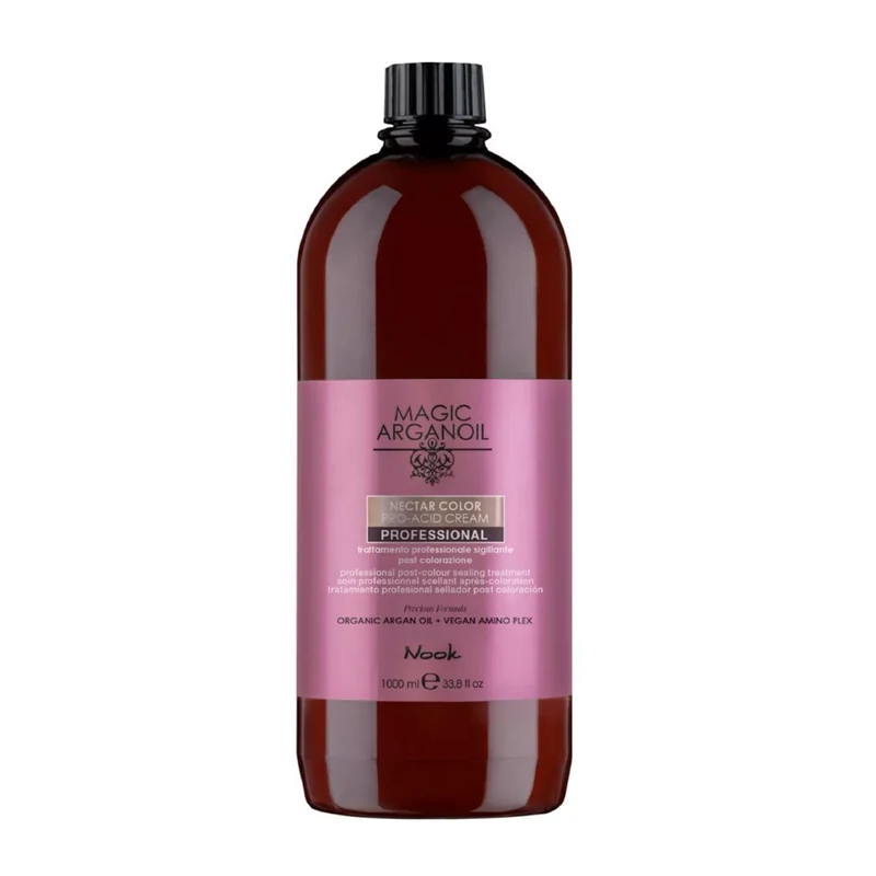 Nook Magic Arganoil Nectar Color Pro-acid Cream Post Colorazione 1000ml - Riservato PRO