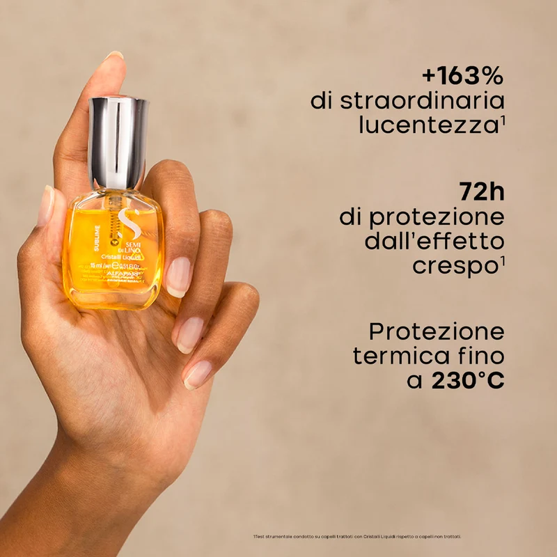 Alfaparf Milano Semi Di Lino Sublime Cristalli Liquidi 15ml - siero illuminante