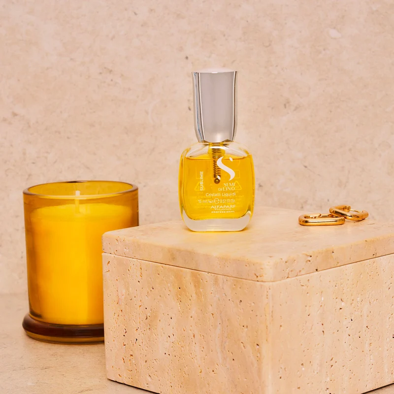 Alfaparf Milano Semi Di Lino Sublime Cristalli Liquidi 15ml - siero illuminante