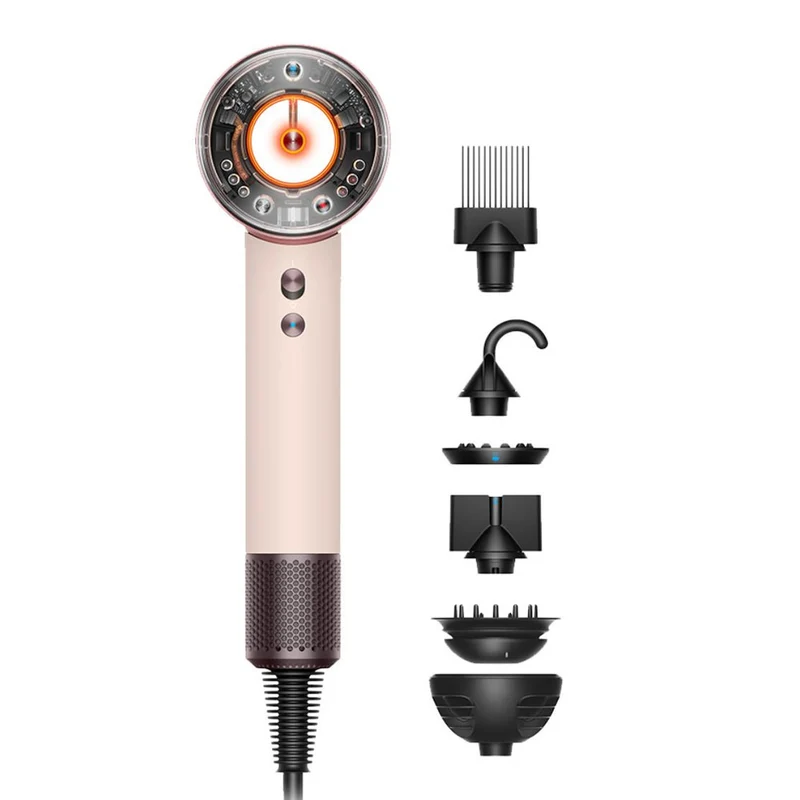 Dyson Supersonic Nural Phon Rosa Cipria / Oro Rosa + Stylist Brush Kit OMAGGIO