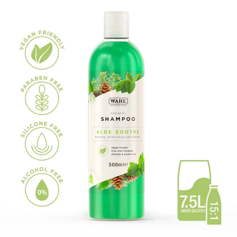 Wahl Pro Pet Aloe Soothe Shampoo 500ml - shampoo per animali domestici