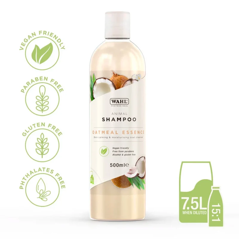Wahl Pro Pet Oatmeal Essence Shampoo 500ml - shampoo animali con pelle sensibile