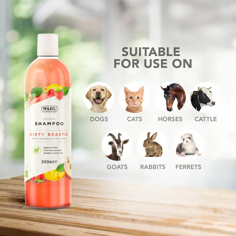 Wahl Pro Pet Dirty Beastie Animal Shampoo 500ml - shampoo per animali