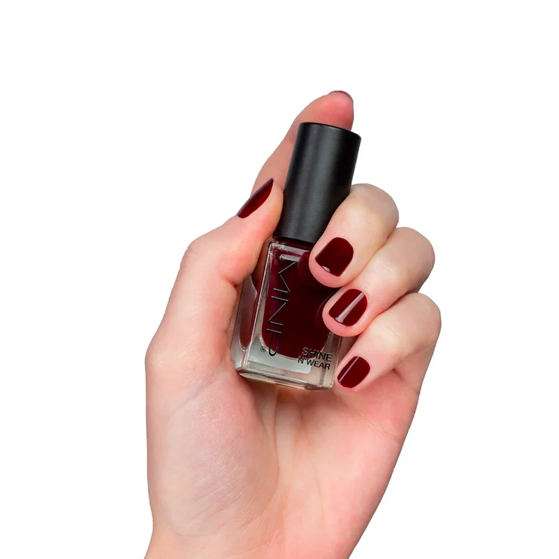 My Nail Pro MNP Shine N' Wear 201 Rouge Noir 10ml- smalto classico