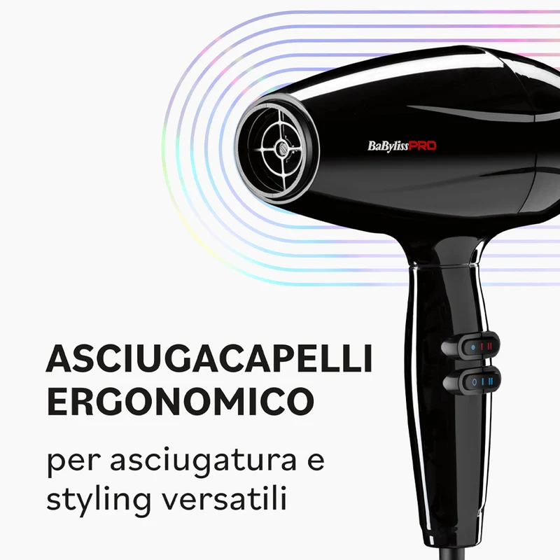 Babyliss Pro Asciugacapelli Vero Ionic - asciugacapelli