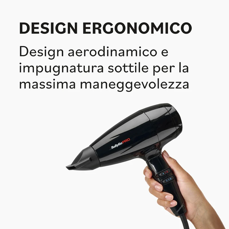 Babyliss Pro Asciugacapelli Vero Ionic - asciugacapelli