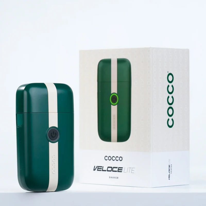 Cocco Veloce Lite Shaver Green / White - rasoio