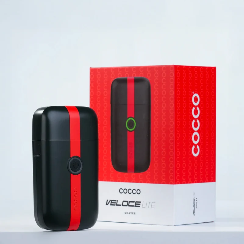 Cocco Veloce Lite Shaver Black/ Red - rasoio