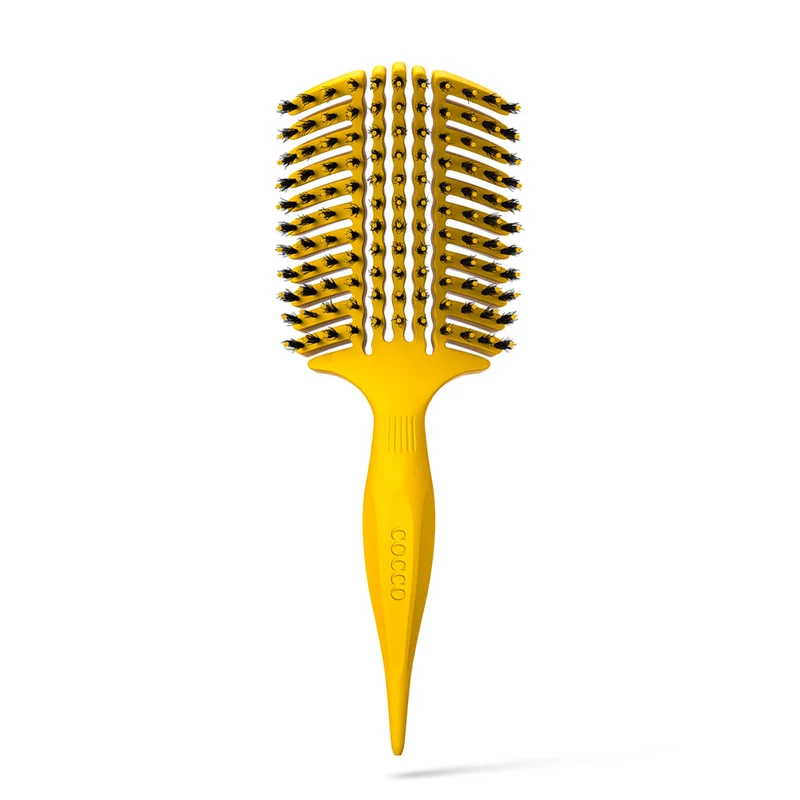 Cocco Aura Vent Boar Yellow - spazzola ventilata