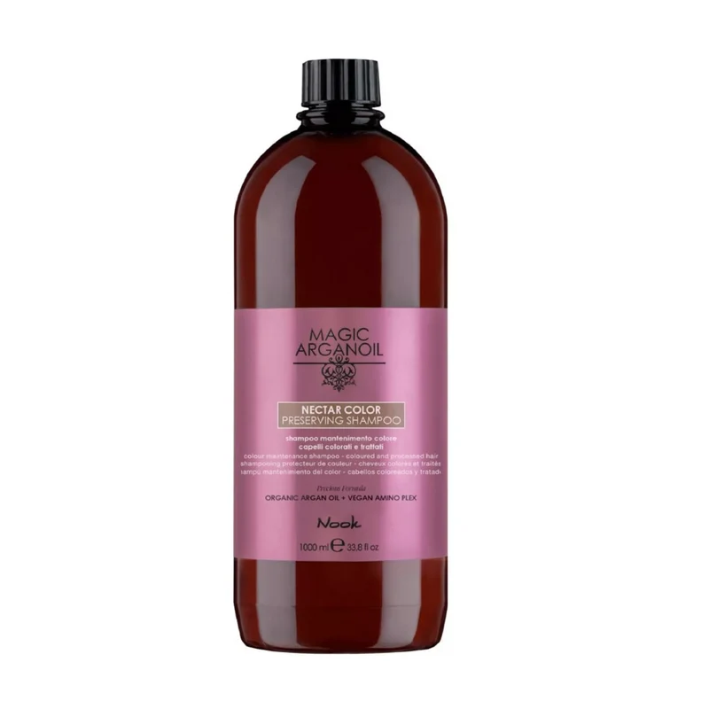 Nook Magic Arganoil Nectar Color Shampoo Mantenimento Colore Preserving 1000ml- Riservato PRO