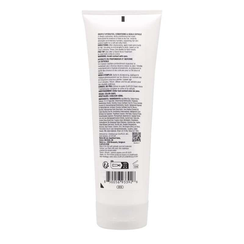 Olaplex Rich Hydration Mask 370ml - maschera idratante capelli medio grossi
