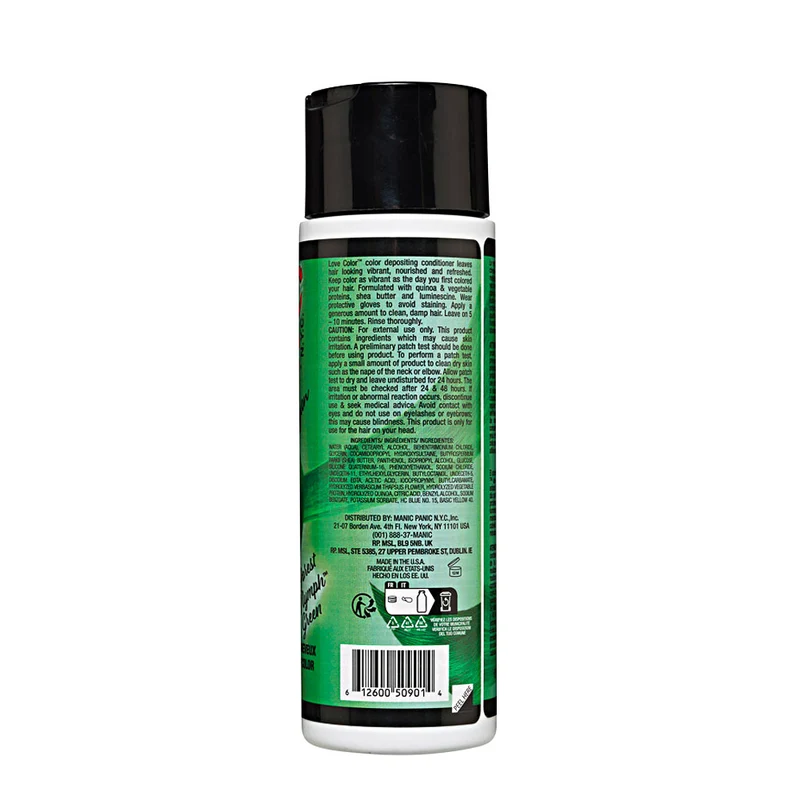 Manic Panic Love Color Mask Forest Nymph Green 236ml - maschera colorante