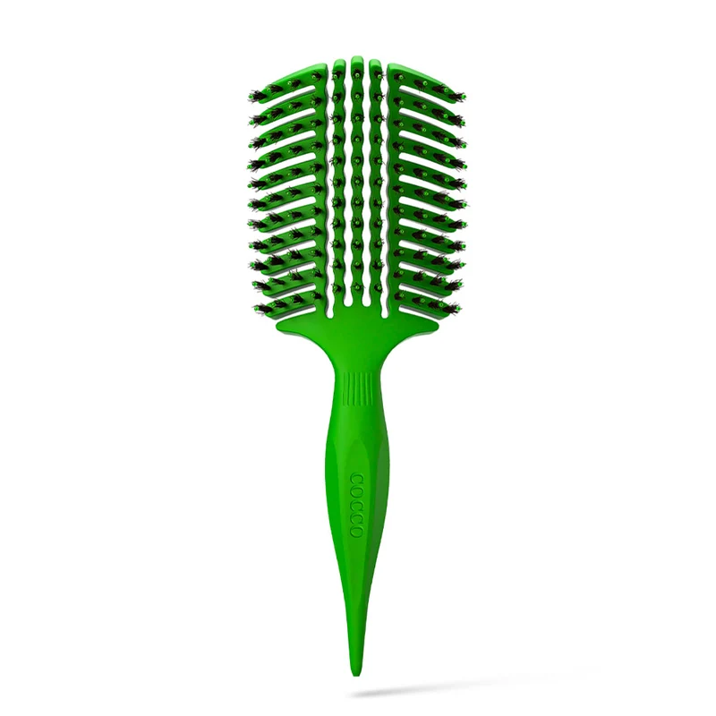 Cocco Aura Vent Boar Green - spazzola ventilata