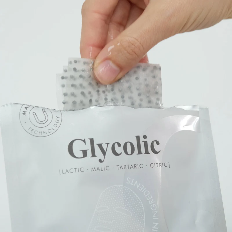 Casmara Sheet Mask Glycolic Peeling Booster Mask 10pz - maschera viso in tessuto esfoliante
