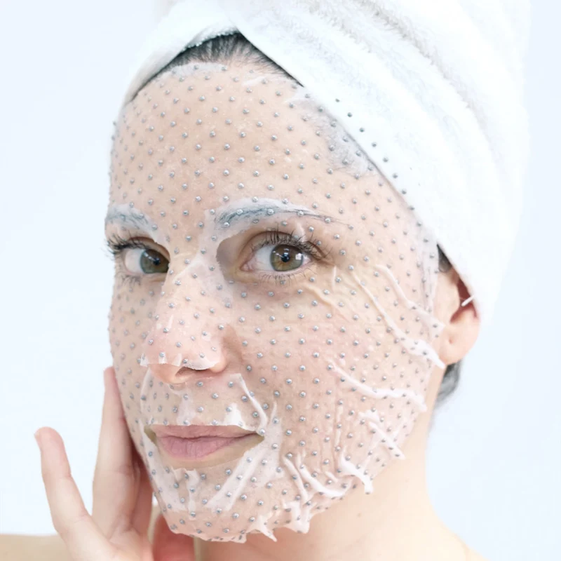 Casmara Sheet Mask Glycolic Peeling Booster Mask 10pz - maschera viso in tessuto esfoliante