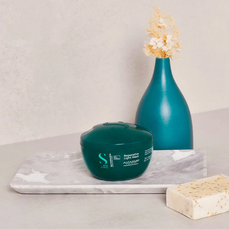 Alfaparf Milano Semi di Lino Reconstruction Reparative Light Mask 200ml - maschera ristrutturante capelli fini