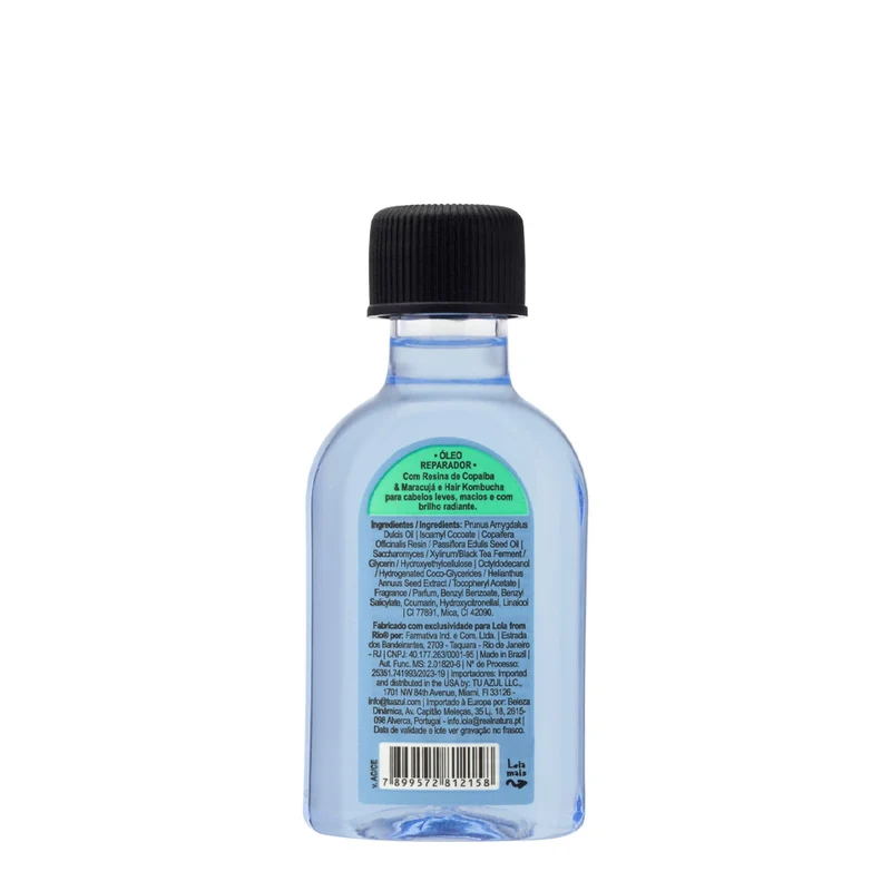 Lola From Rio Danos Vorazes Óleo Reparador 50ml - olio ristrutturante capelli crespi danneggiati