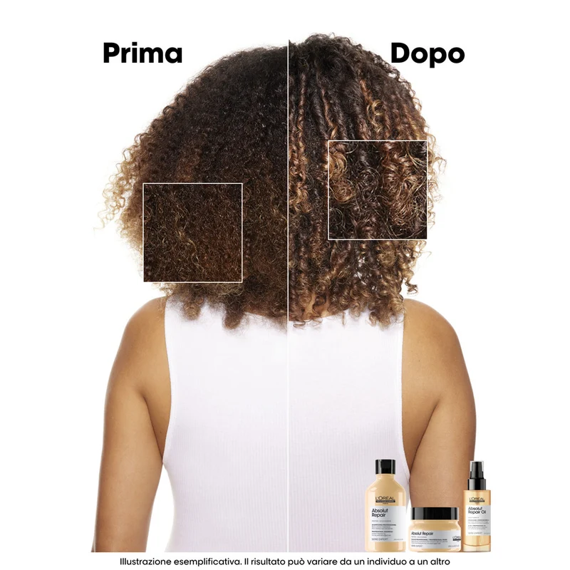 L'Oreal Professionnel Paris Serie Expert Absolut Repair Shampoo Refill 500ml - eco-ricarica shampoo capelli danneggiati
