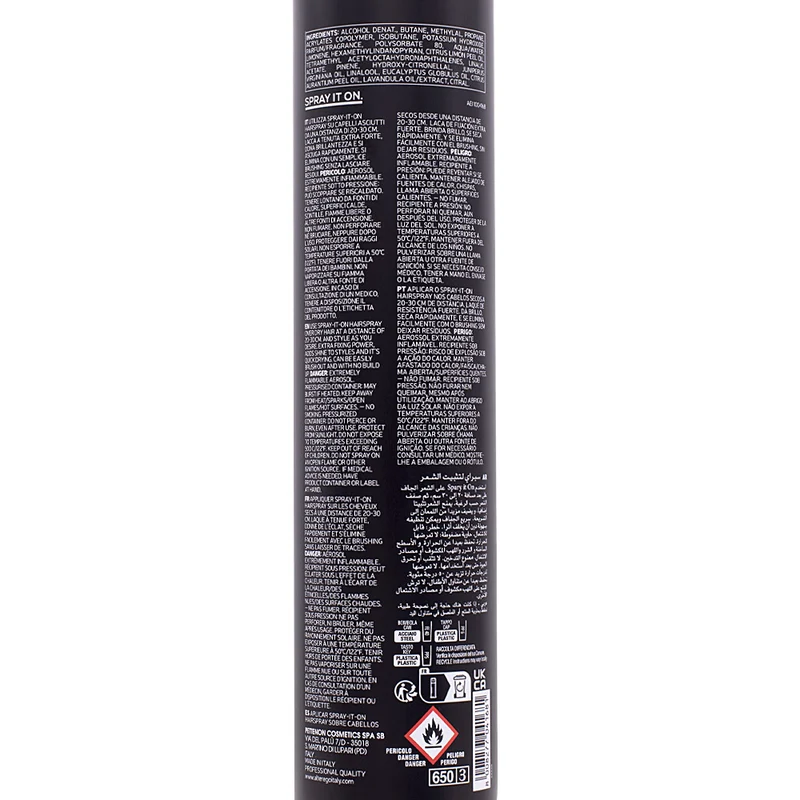 Alterego Hasty Too Spray It On 500ml - lacca extra forte