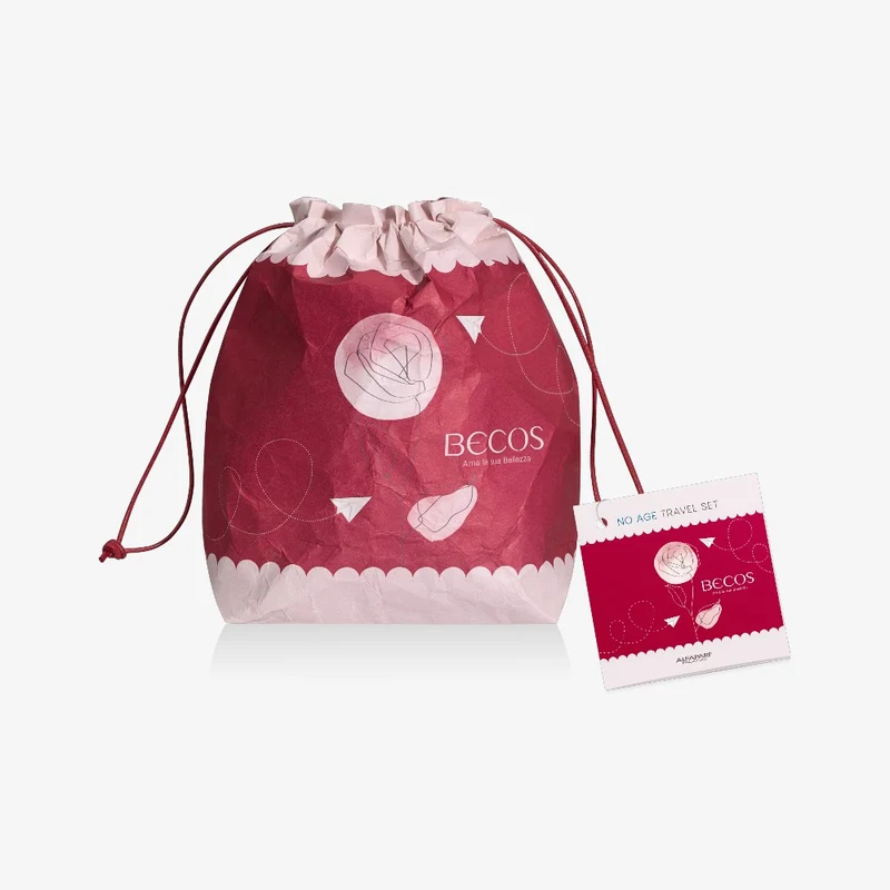 Becos No Age Pocket Kit Routine Anti Età Viso Corpo