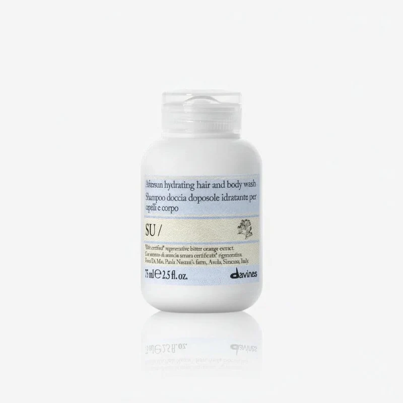 Davines SU Hair & Body Wash Shampoo Doccia Doposole