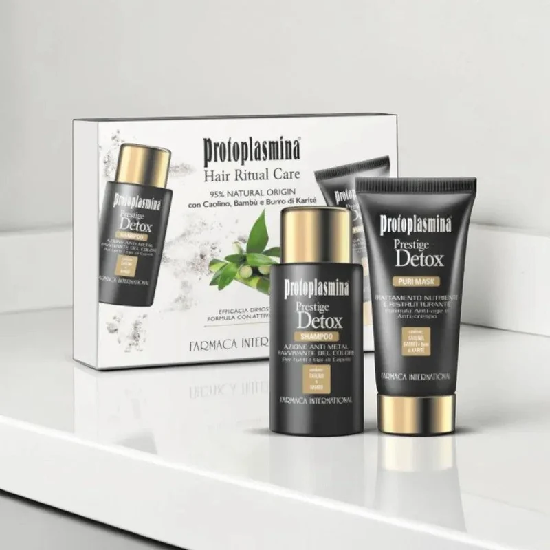 Protoplasmina Prestige Detox Kit Shampoo 50ml Maschera 40ml