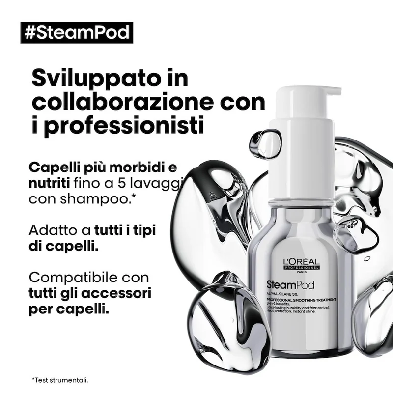 L'OREAL PROFESSIONEL - Steampod Siero lisciante 3 in 1
