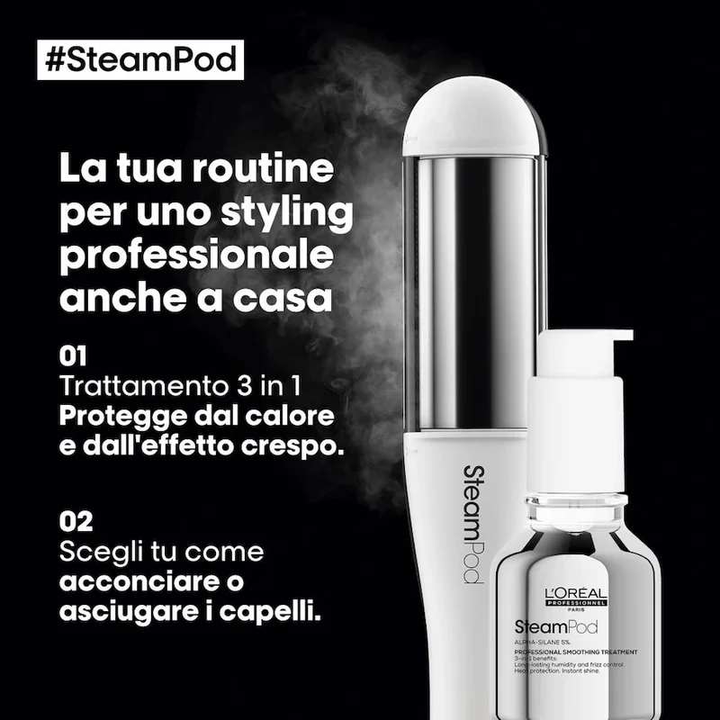L'OREAL PROFESSIONEL - Steampod Siero lisciante 3 in 1