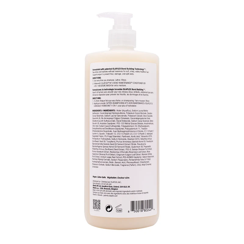 Olaplex N° 4 Bond Maintenance Shampoo 1000ml - shampoo ristrutturante per capelli danneggiati