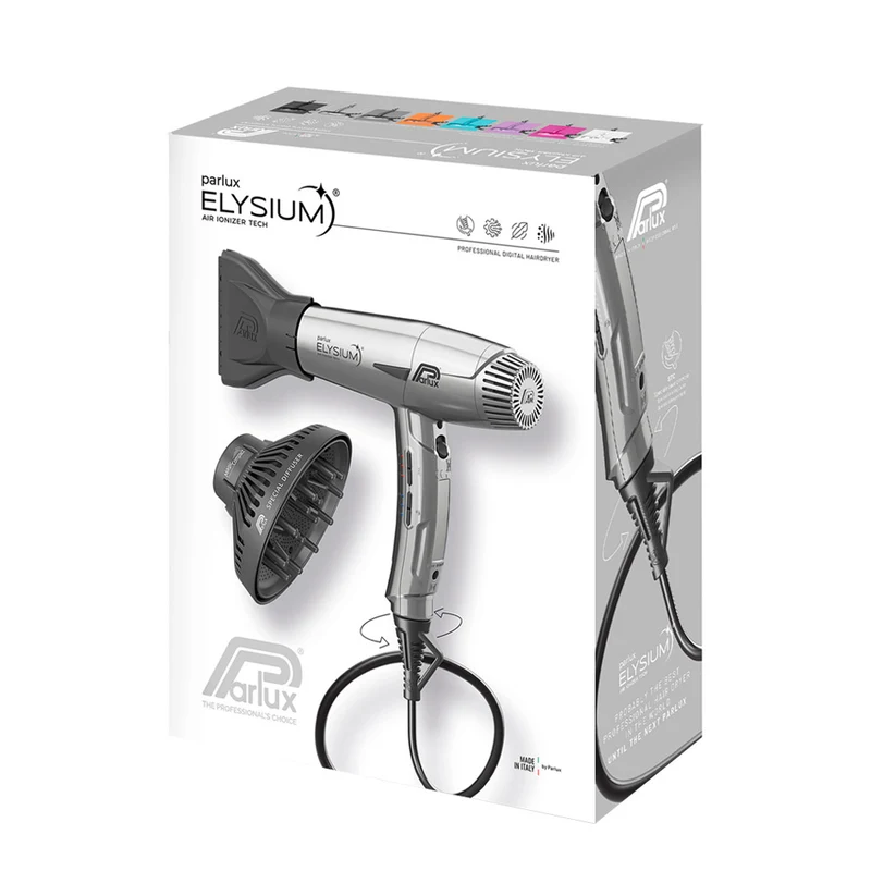 Parlux Elysium + Magic Compact Metal - asciugacapelli con diffusore