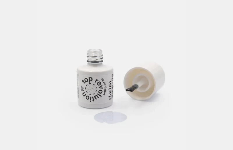 CLARISSA SEMIPERMANENTE TOP REVOLUTION SILVER FLAKES 7ML LEI3795