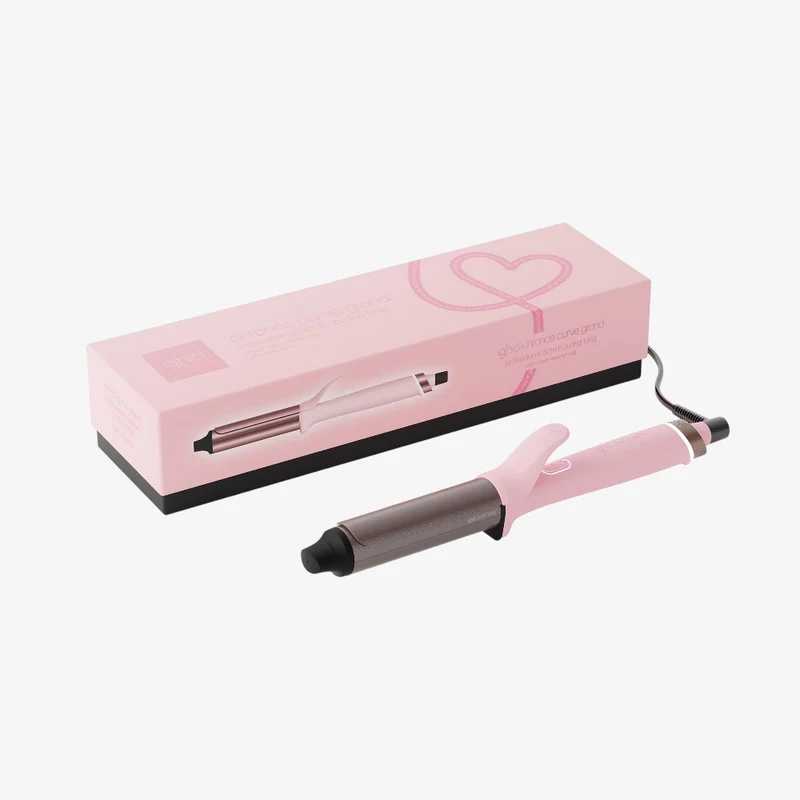 Ghd Chronos Curve Grand Tong Pink Collection 32mm Dusted Pink