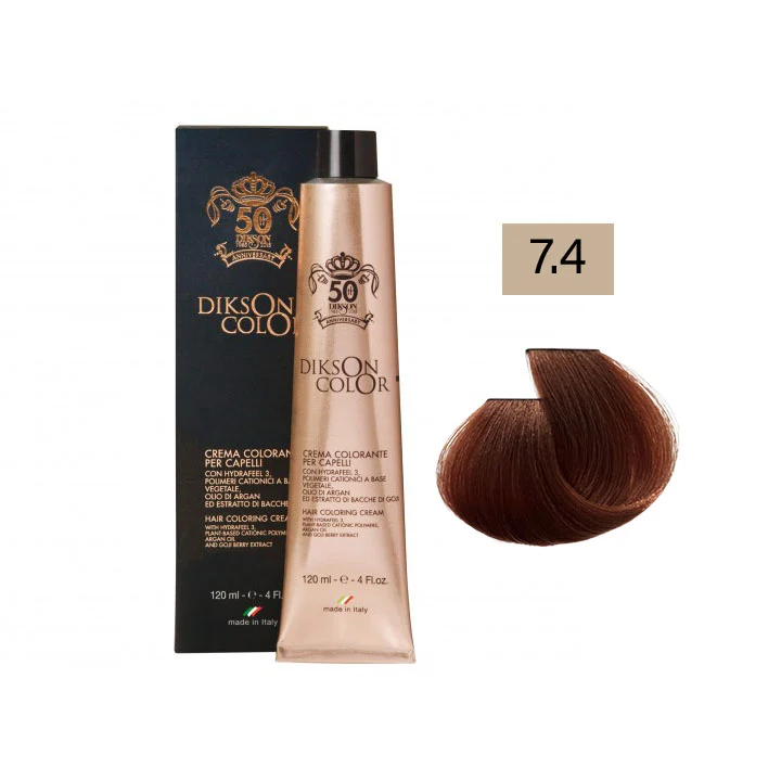 Crema Colorante per Capelli DIKSON Anniversary 120ml
