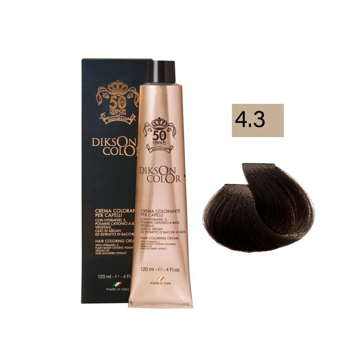 Crema Colorante per Capelli DIKSON Anniversary 120ml
