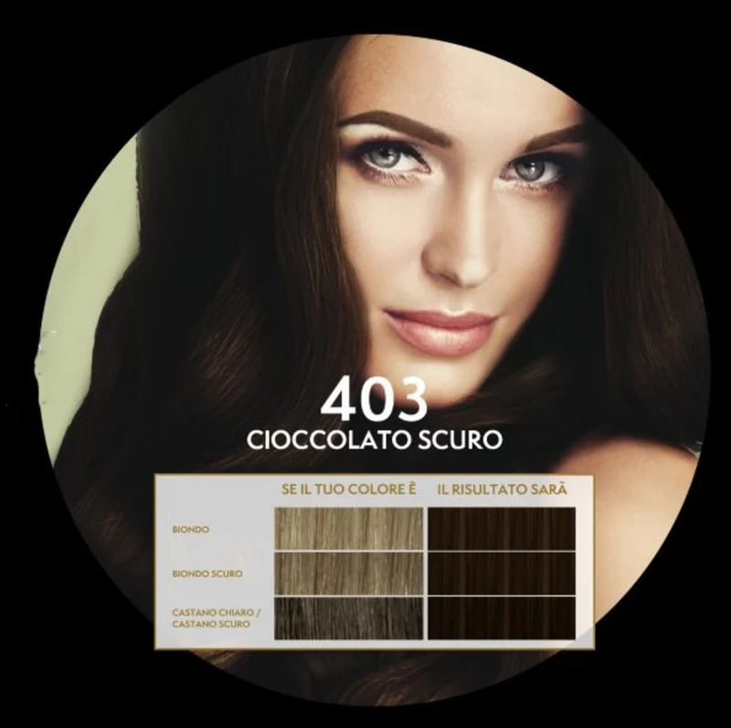 Kit crema colorante + trattamento rigenerante Dikson Bloom (55ml+70ml+17ml)