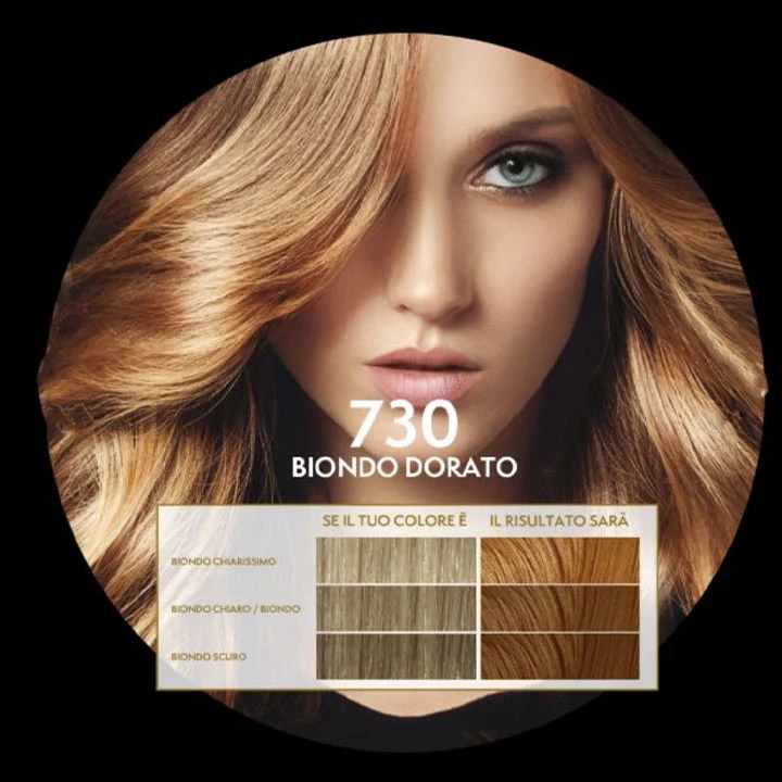 Kit crema colorante + trattamento rigenerante Dikson Bloom (55ml+70ml+17ml)