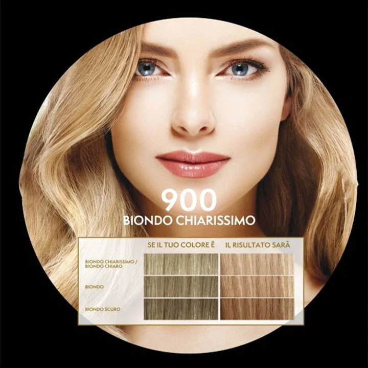 Kit crema colorante + trattamento rigenerante Dikson Bloom (55ml+70ml+17ml)
