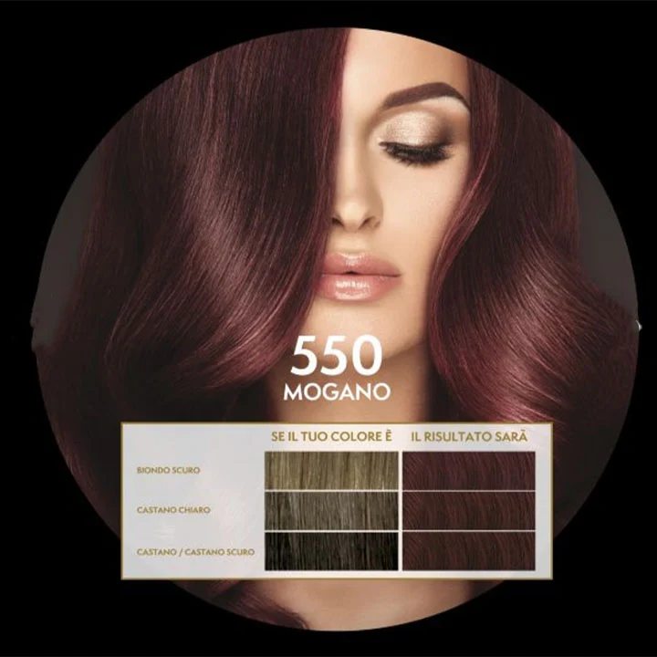 Kit crema colorante + trattamento rigenerante Dikson Bloom (55ml+70ml+17ml)