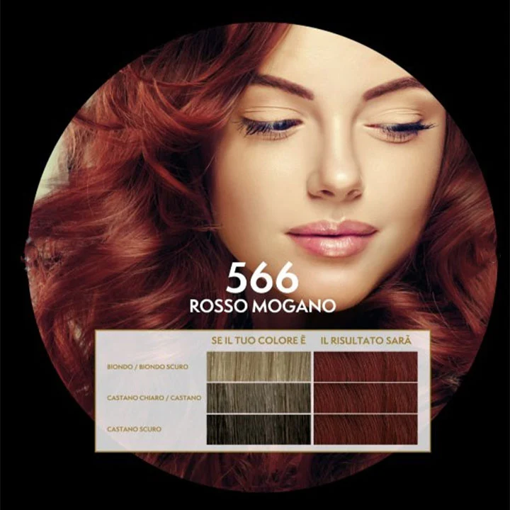 Kit crema colorante + trattamento rigenerante Dikson Bloom (55ml+70ml+17ml)