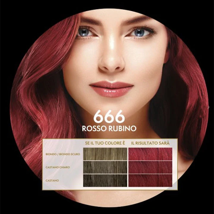 Kit crema colorante + trattamento rigenerante Dikson Bloom (55ml+70ml+17ml)